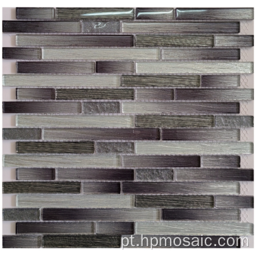 Misturar mosaico de vidro laminado